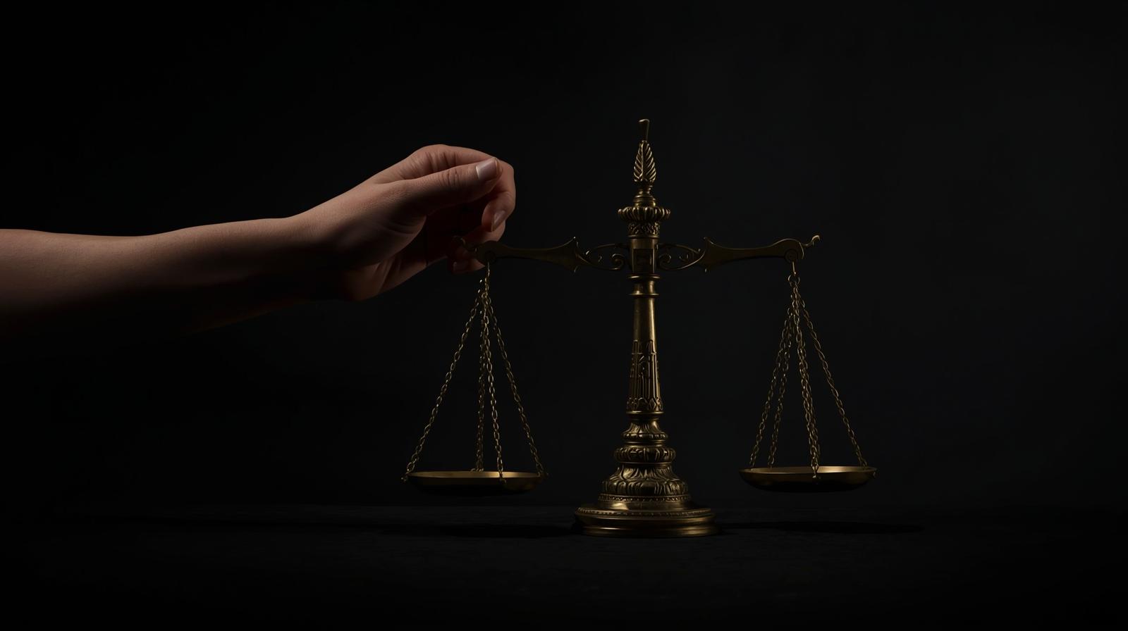 Legal scales of justice